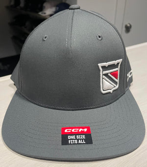 CCM Grey Ghost Logo Flatbrim cjr-hockey-shop