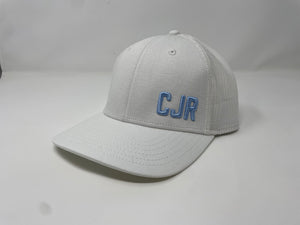 White / Baby Blue CJR Hat cjr-hockey-shop