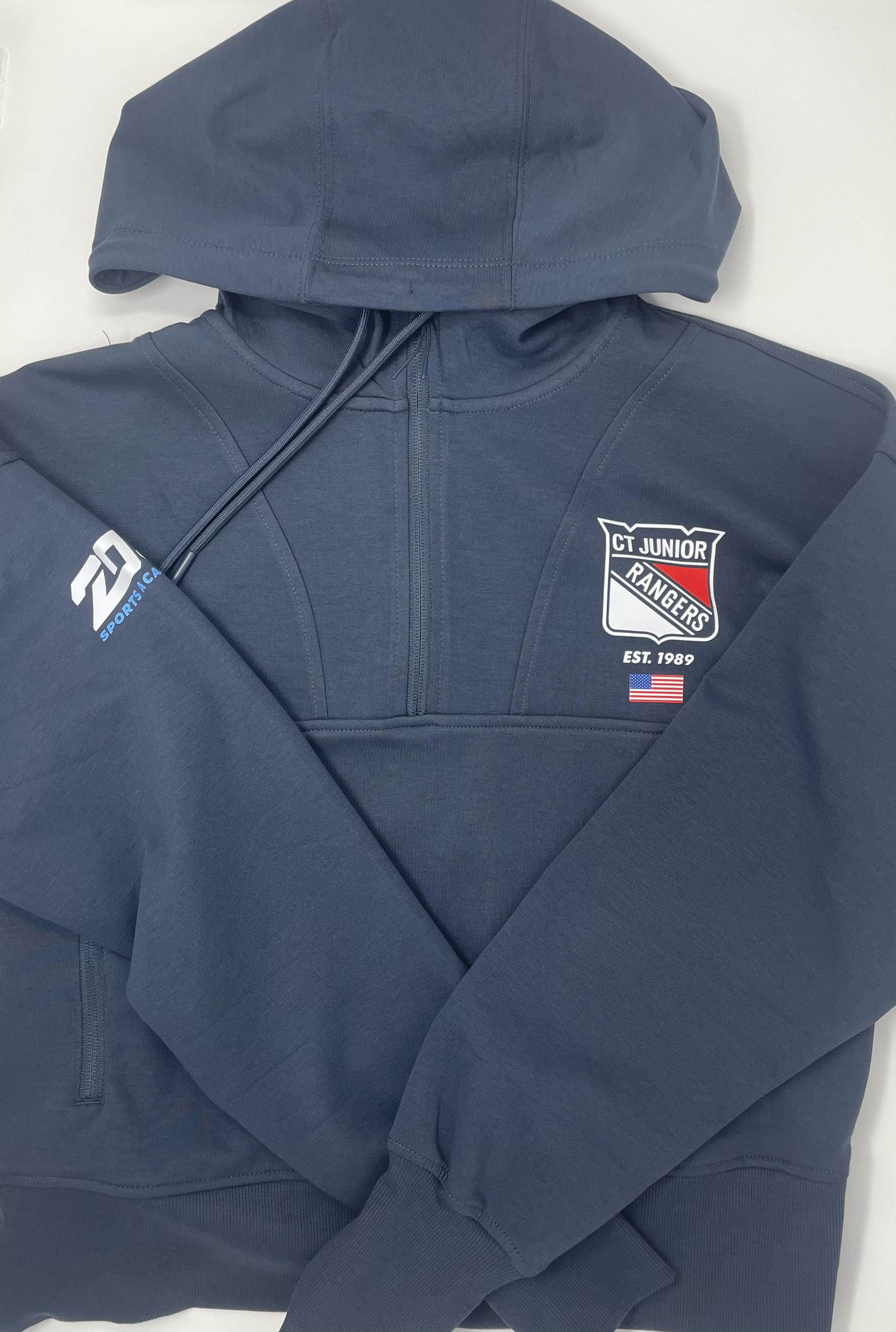 CJR-203 Womens 1/4 Zip Hoodie