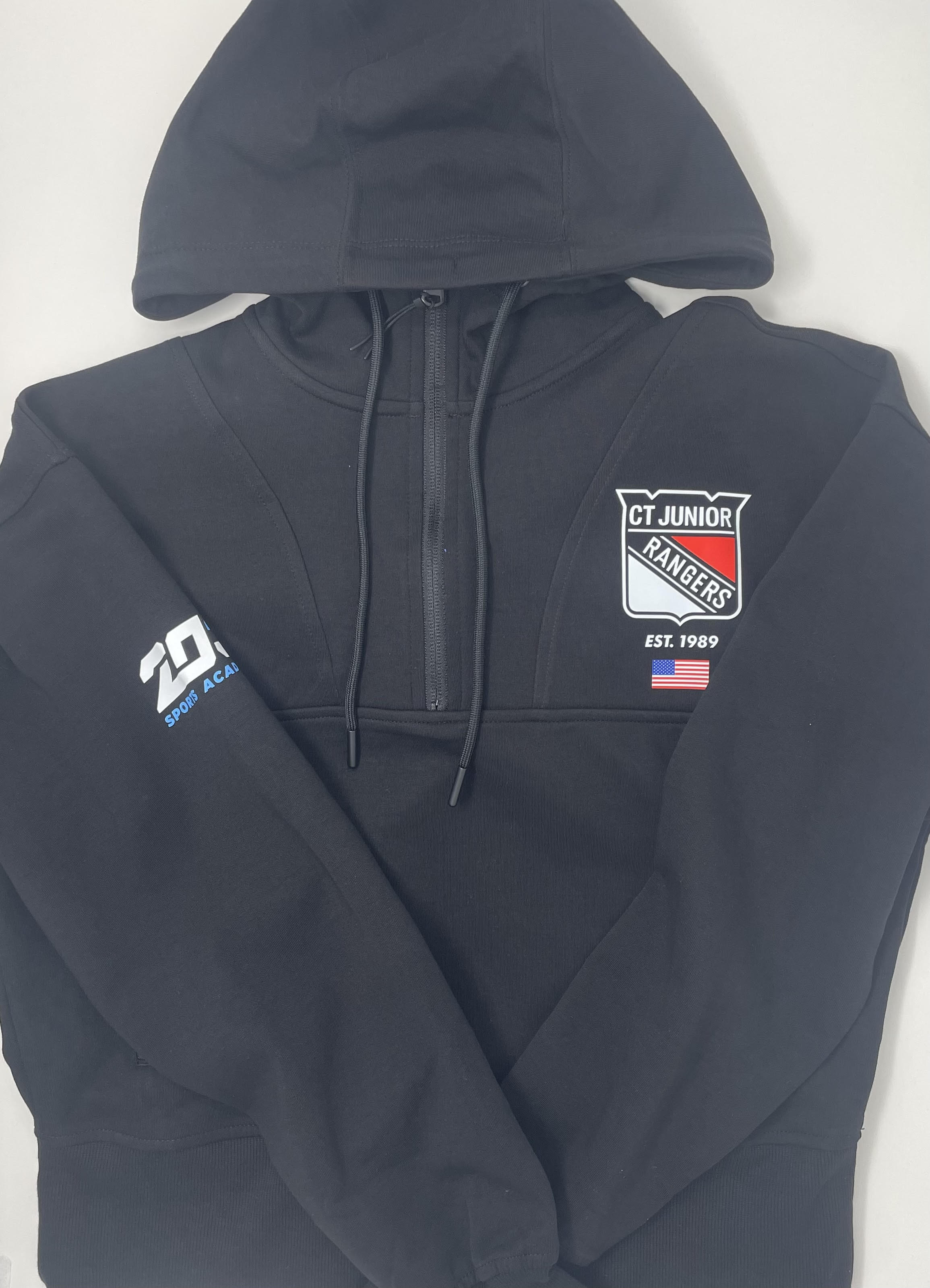 CJR-203 Womens 1/4 Zip Hoodie