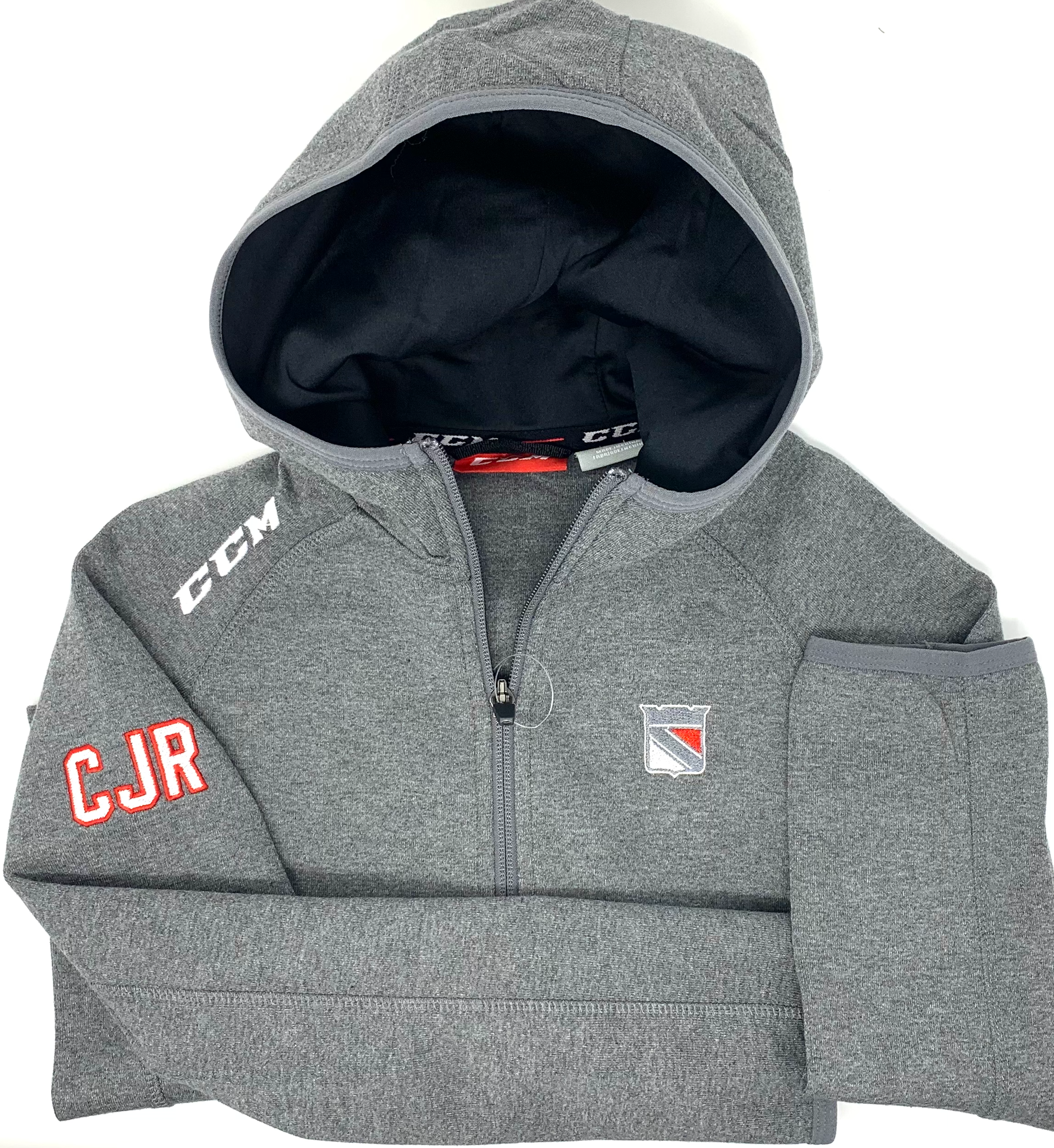CCM PREMIUM FULL ZIP HOODED FLEECE cjr-hockey-shop