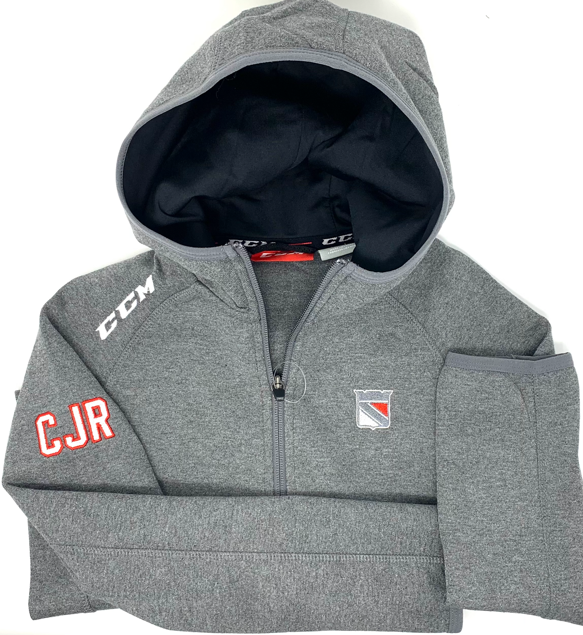 CCM PREMIUM FULL ZIP HOODED FLEECE cjr-hockey-shop