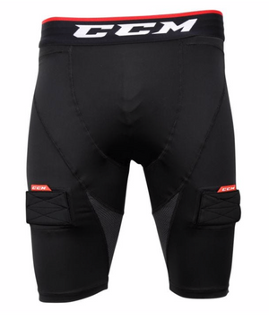 CCM Mens/Womens/Youth Compression Jock Shorts w/Cup cjr-hockey-shop